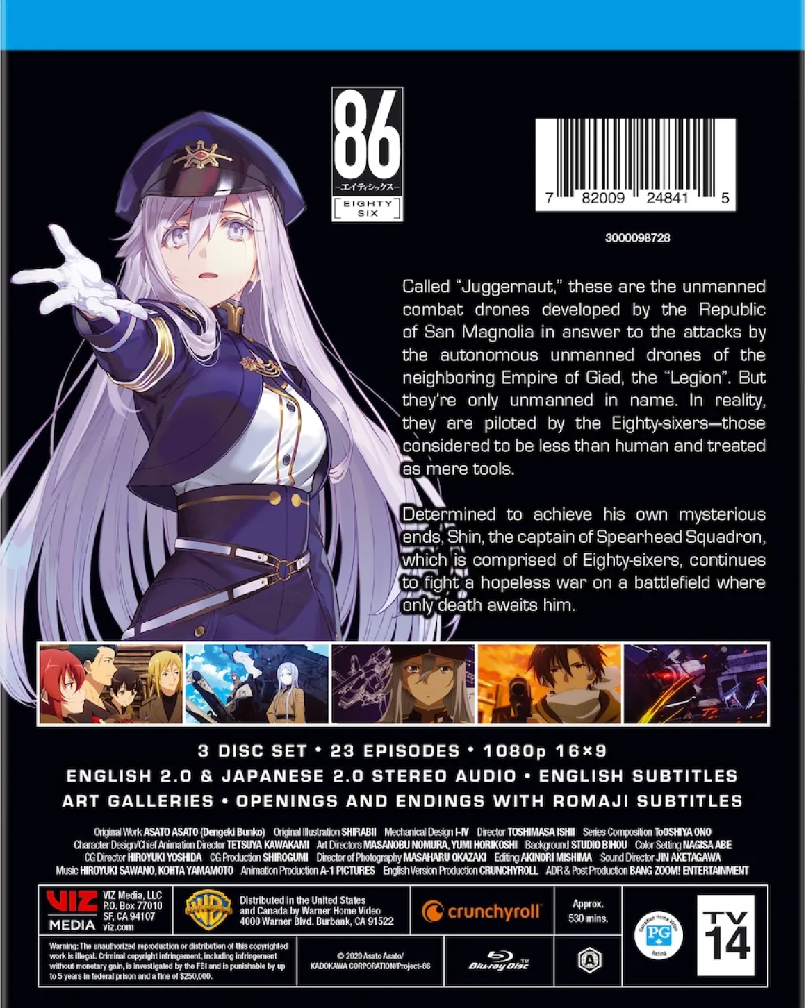 86 Eighty-Six - The Complete First Season - Blu-ray