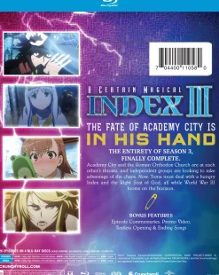 A Certain Magical Index III - Season 3 - Blu-ray