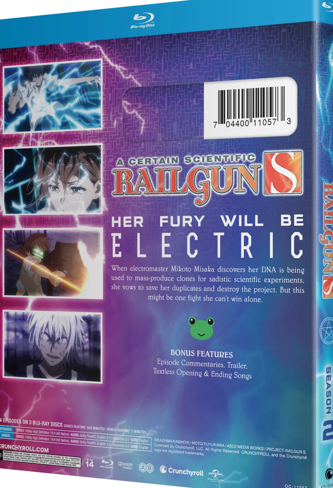 A Certain Scientific Railgun S - Season 2 - Blu-ray