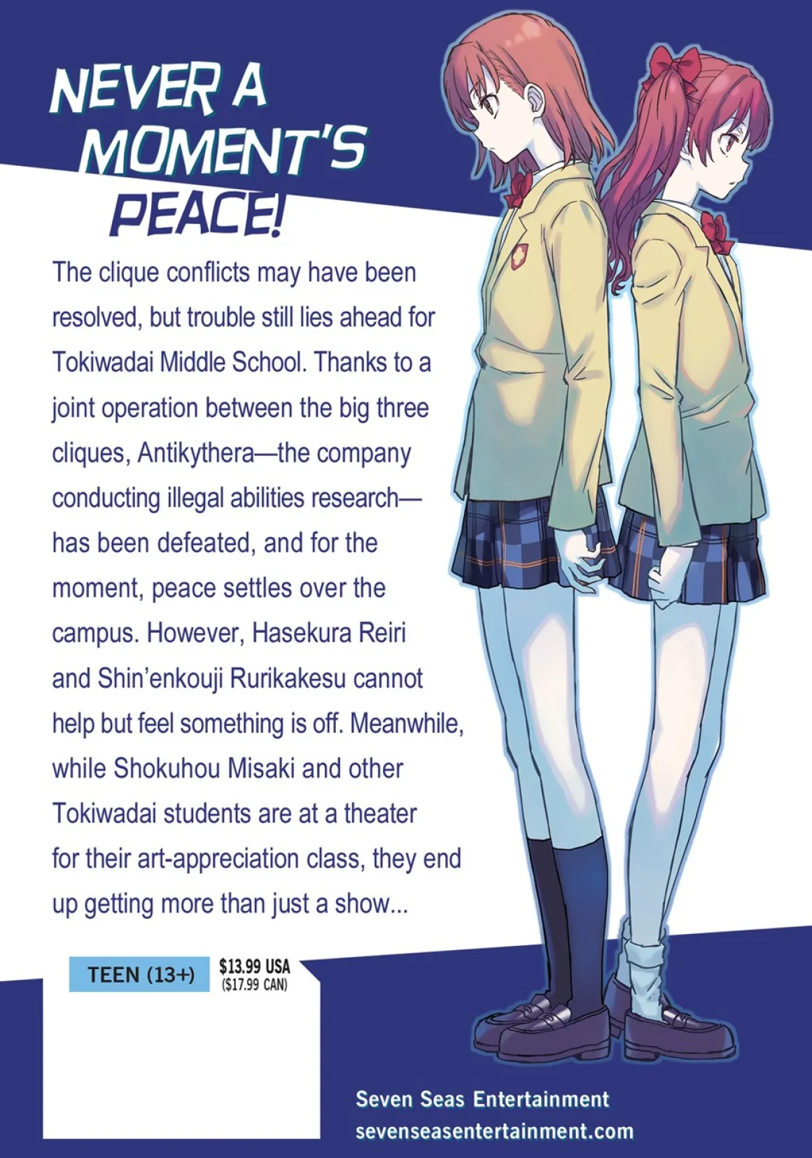 A Certain Scientific Railgun Manga Volume 19