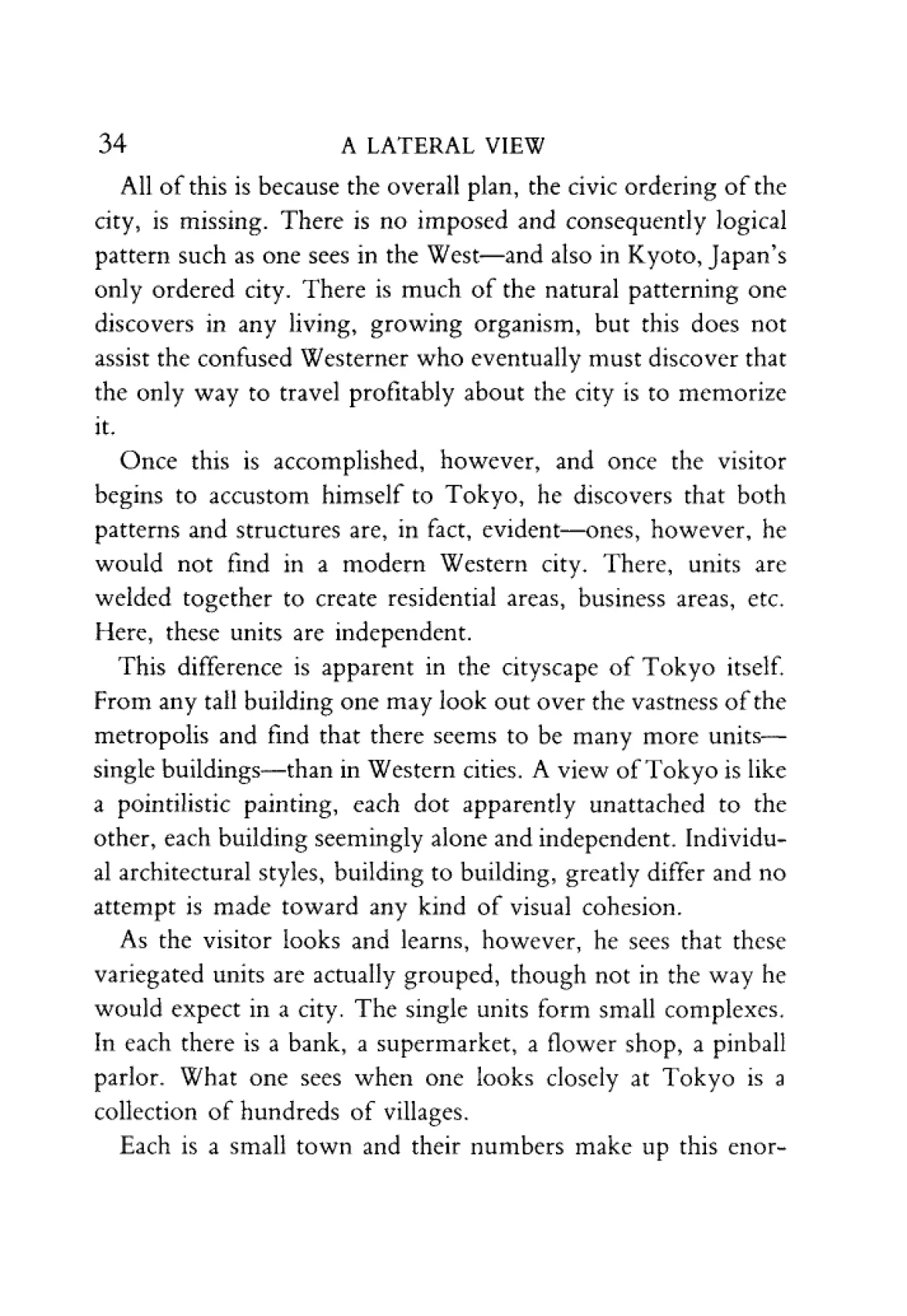 A Lateral View: Essays on Culture and Style in Contemporary Japan