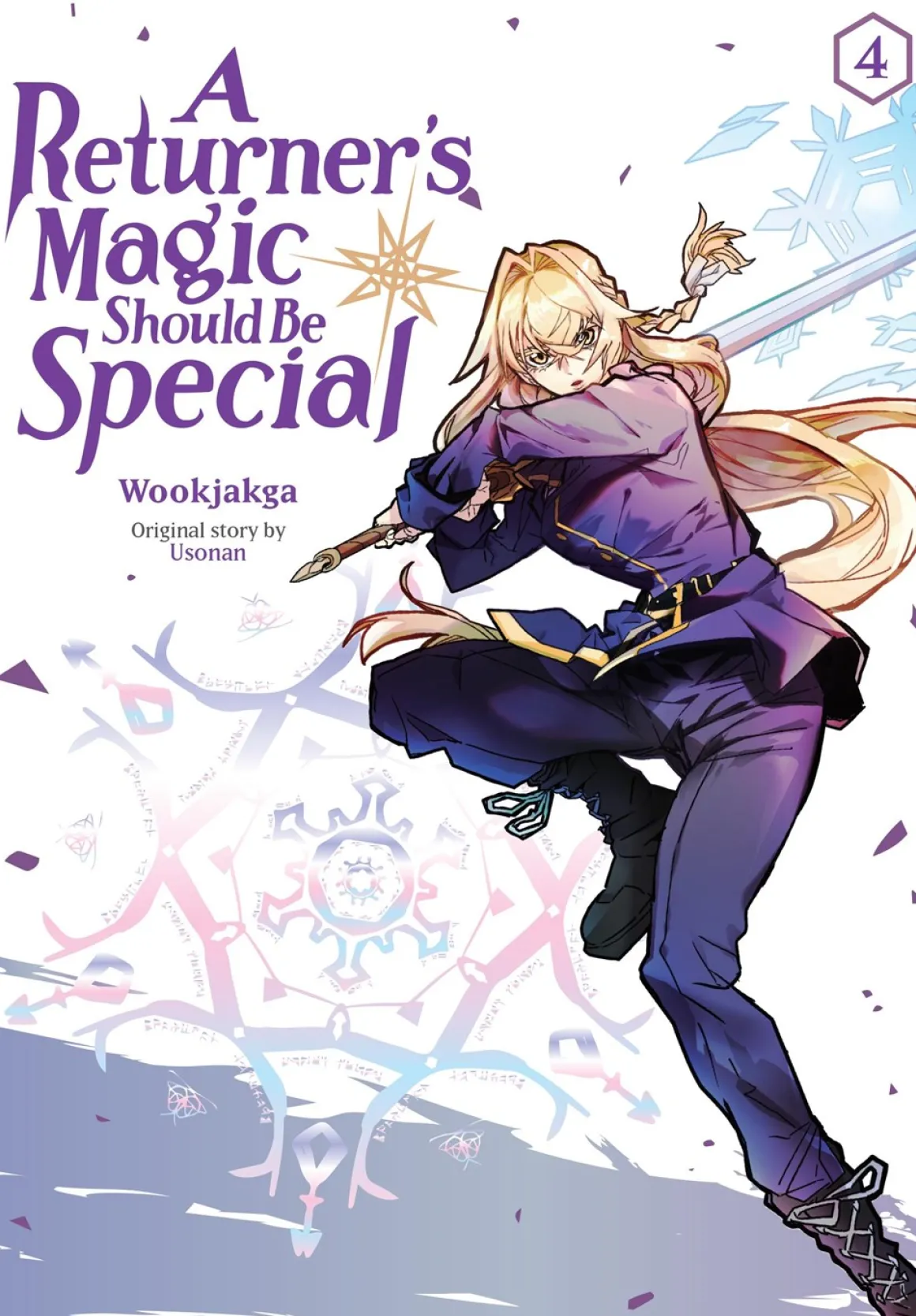 A Returner's Magic Should be Special Manhwa Volume 4 (Color)