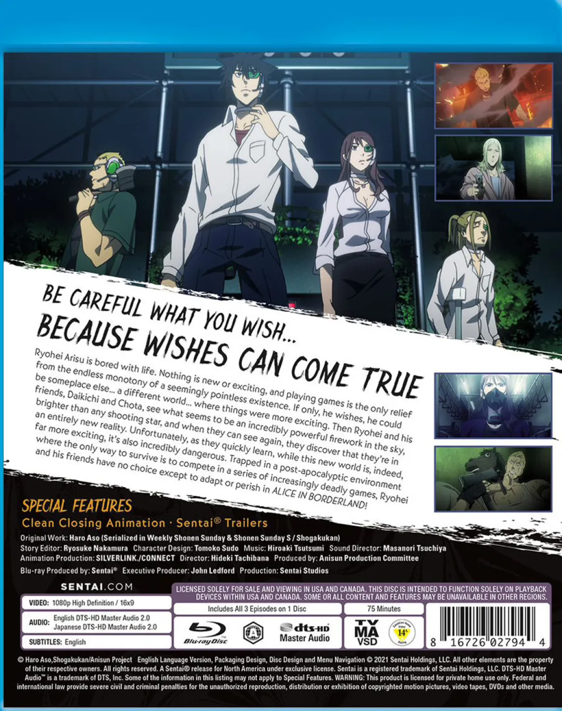 Alice in Borderland Blu-ray