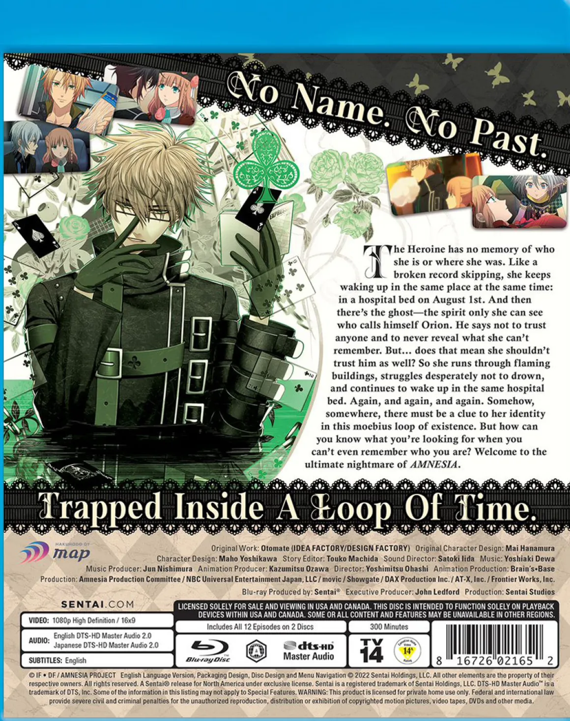 Amnesia Blu-ray