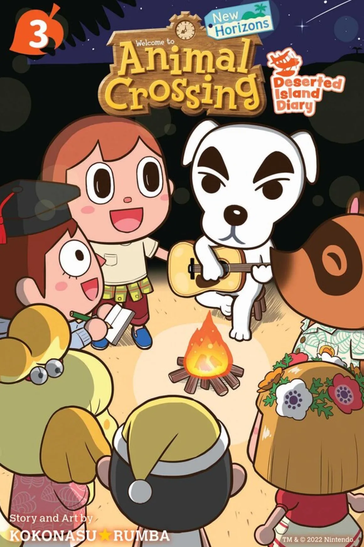 Animal Crossing: New Horizons - Deserted Island Diary Manga Volume 3