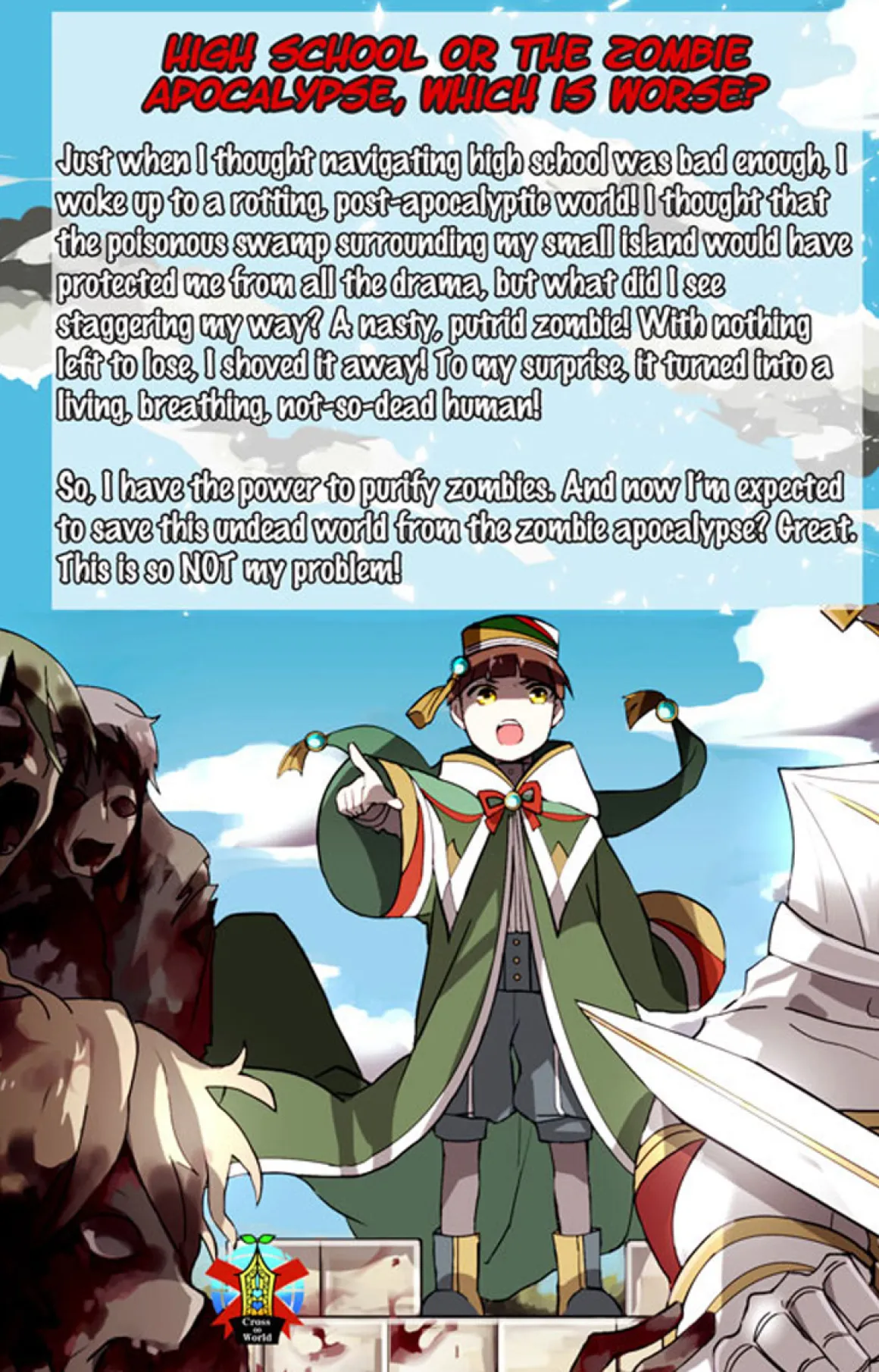 Another World's Zombie Apocalypse Is Not My Problem! Novel Volume 1