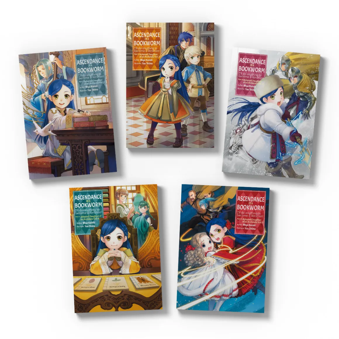 Ascendance of a Bookworm Part 3 Novel (1-5) Bundle