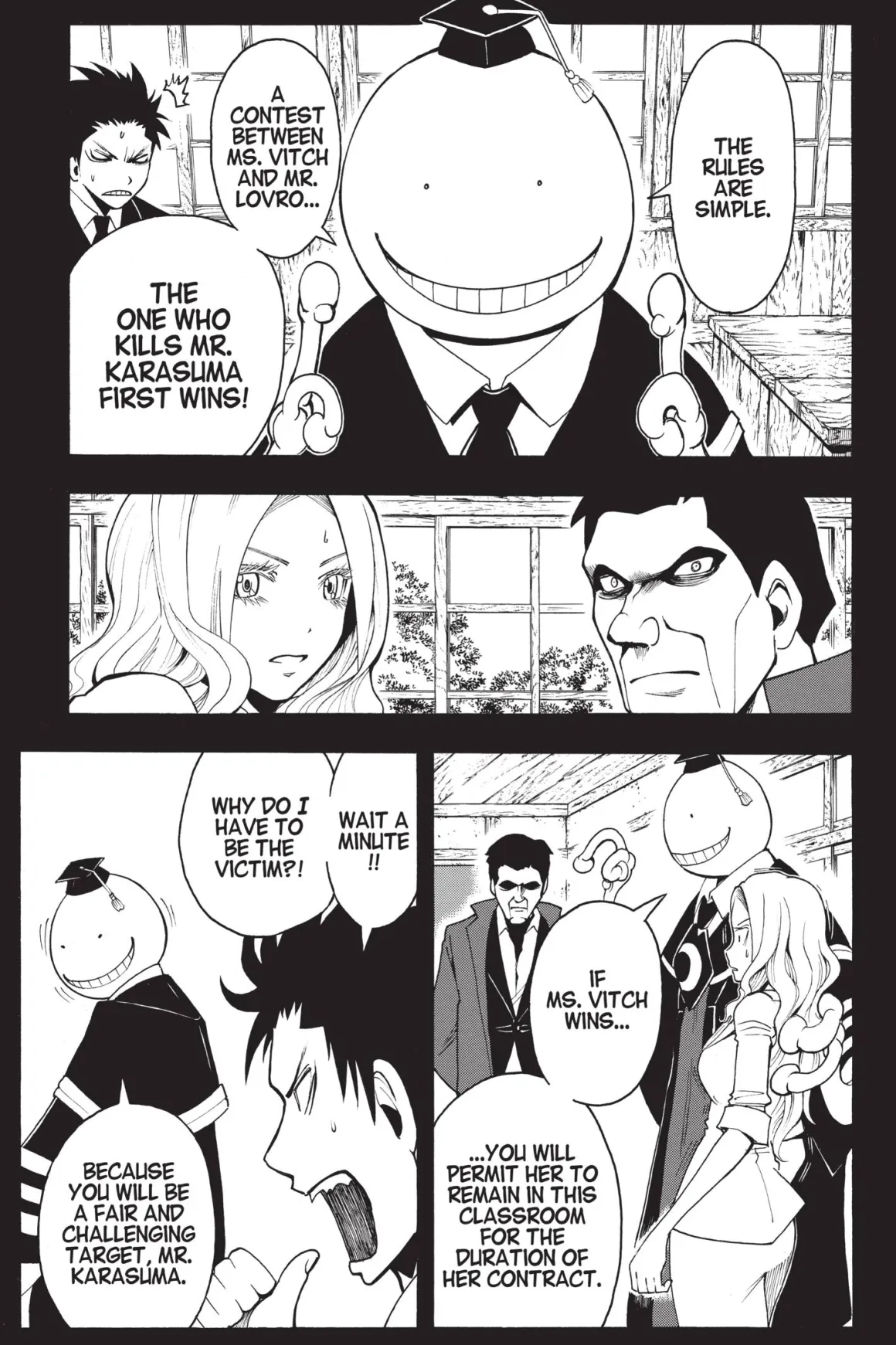 Assassination Classroom Manga Volume 4