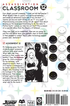 Assassination Classroom Manga Volume 12