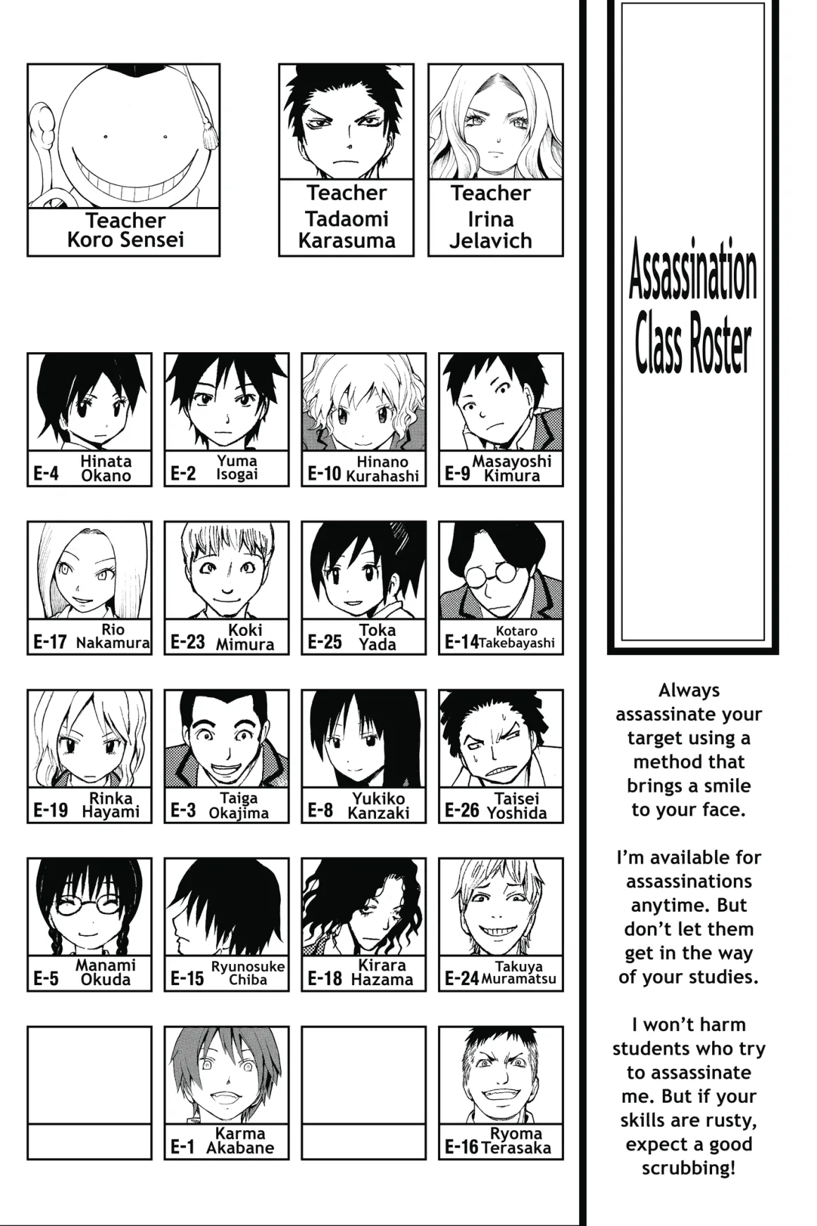 Assassination Classroom Manga Volume 12