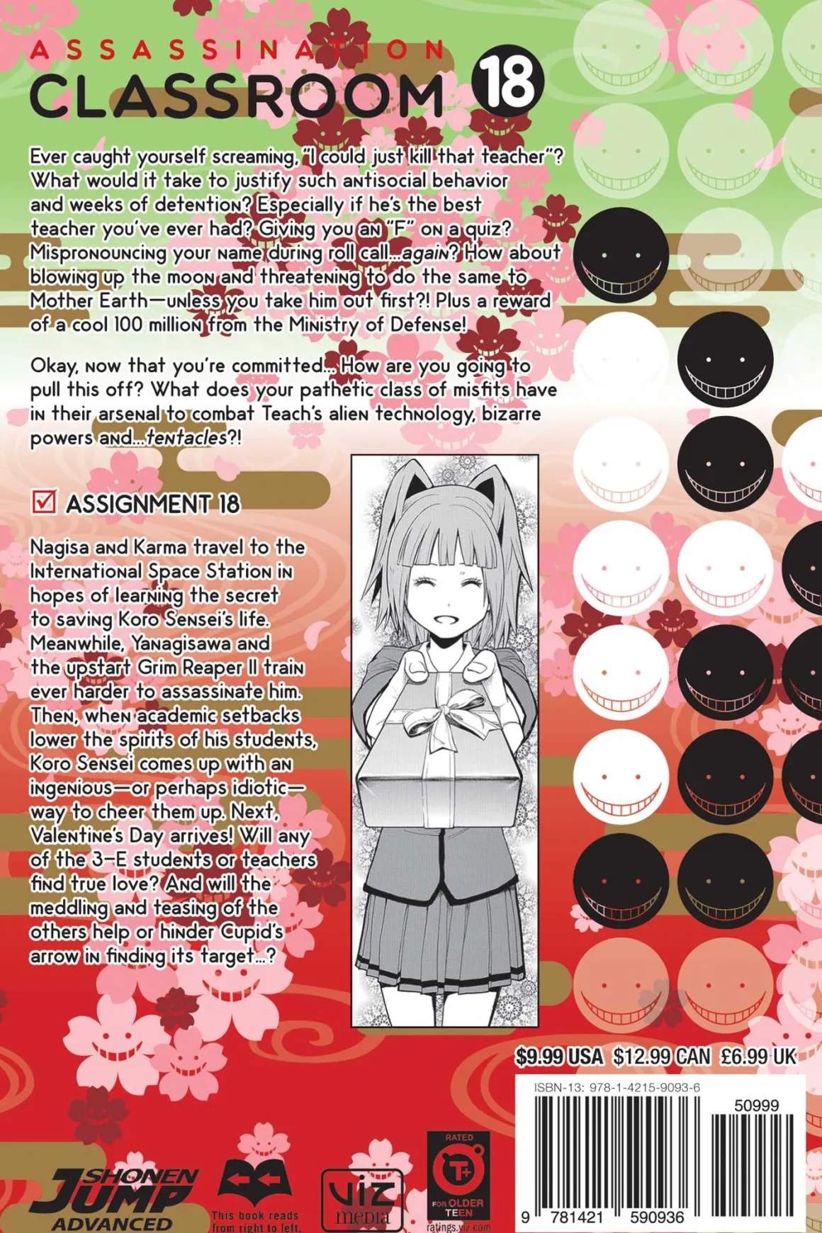 Assassination Classroom Manga Volume 18