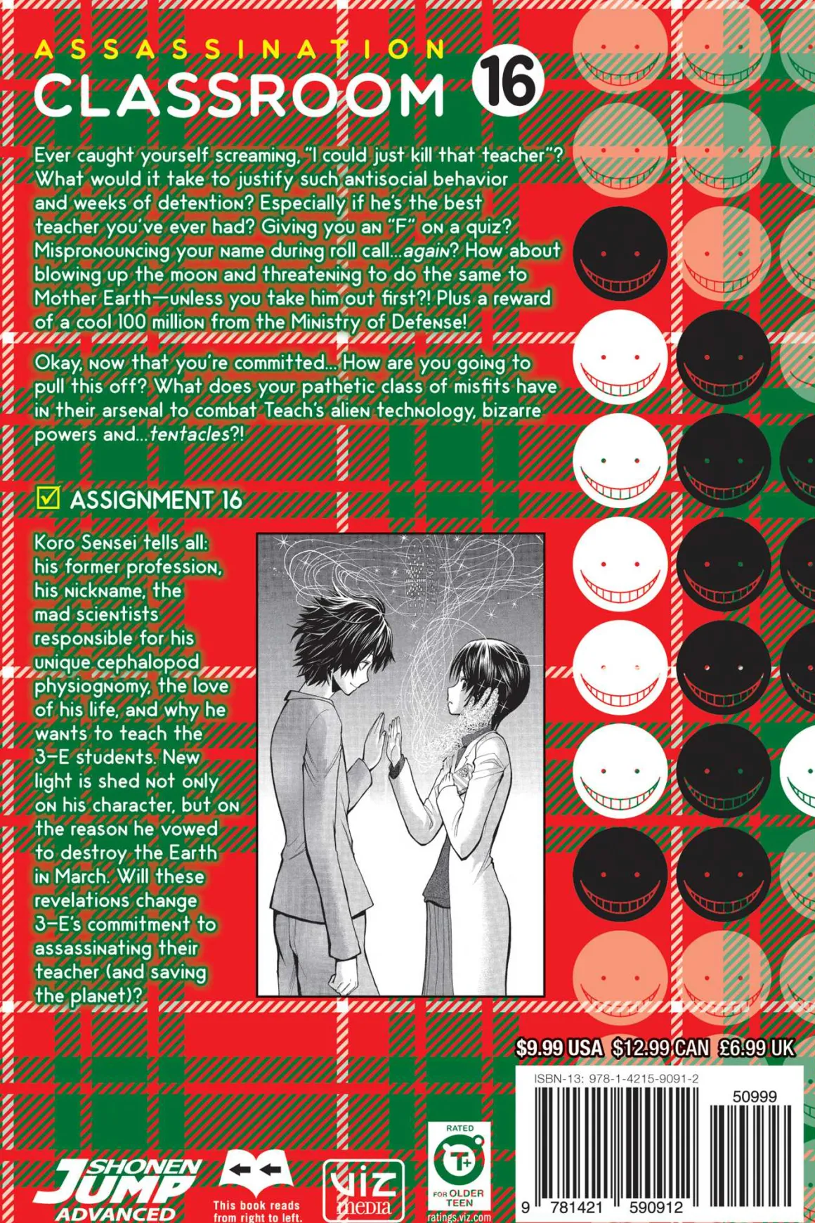 Assassination Classroom Manga Volume 16