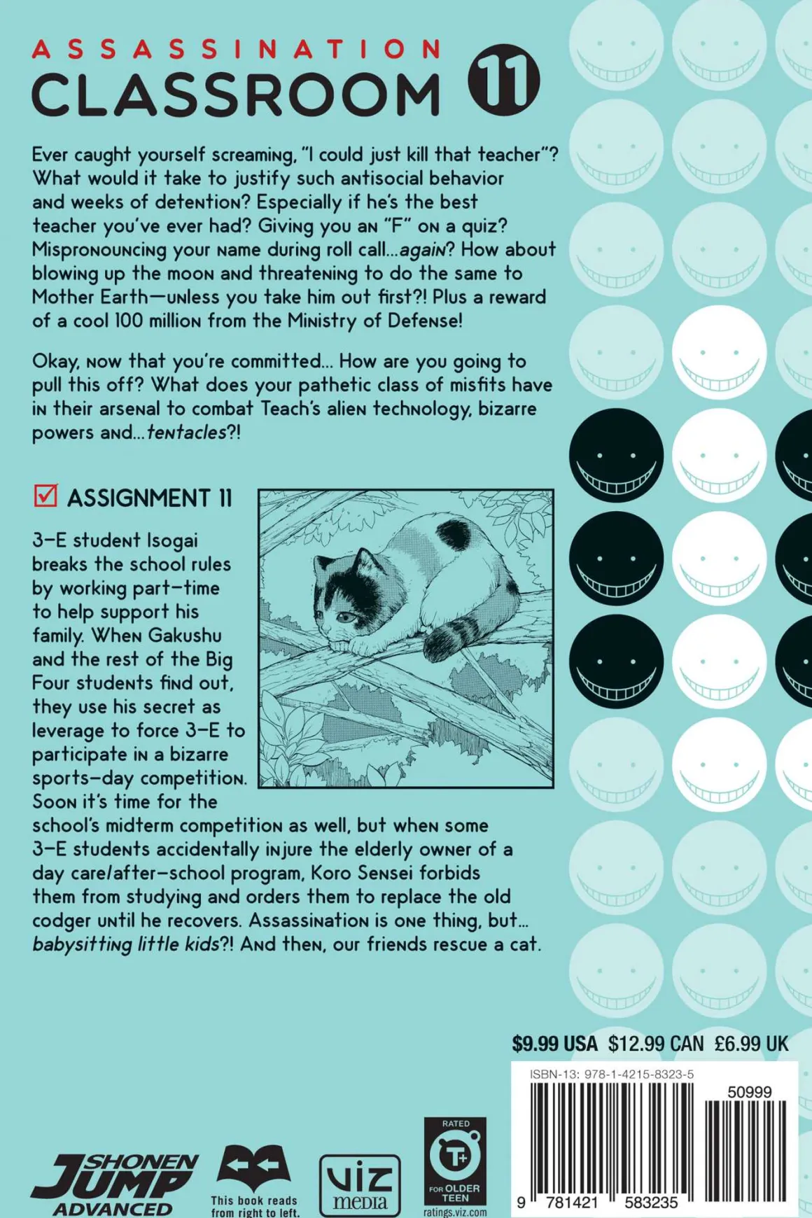 Assassination Classroom Manga Volume 11