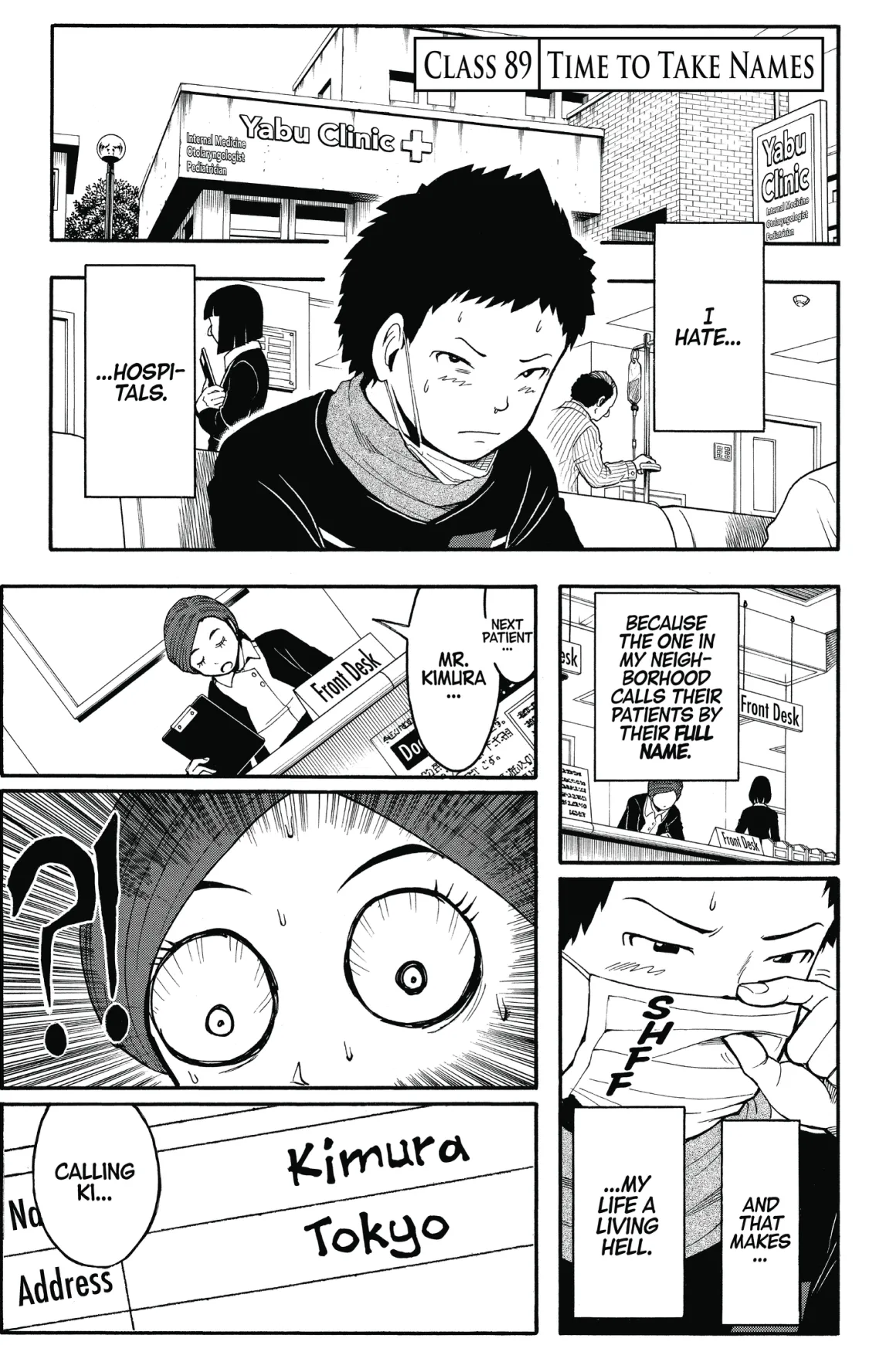 Assassination Classroom Manga Volume 11