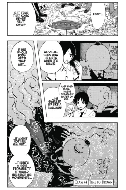 Assassination Classroom Manga Volume 6