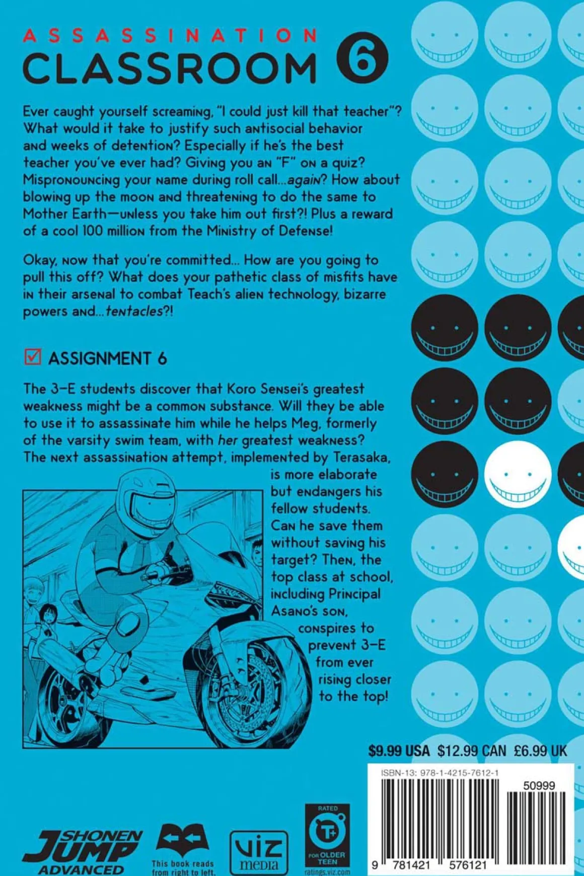 Assassination Classroom Manga Volume 6