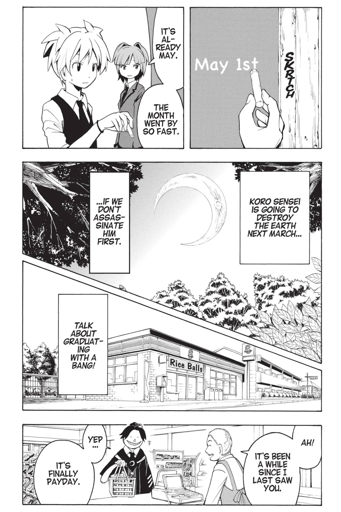 Assassination Classroom Manga Volume 2