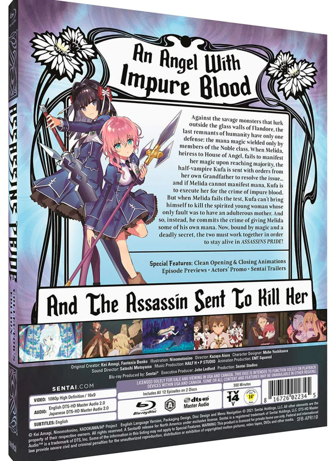 Assassins Pride Steelbook Blu-ray