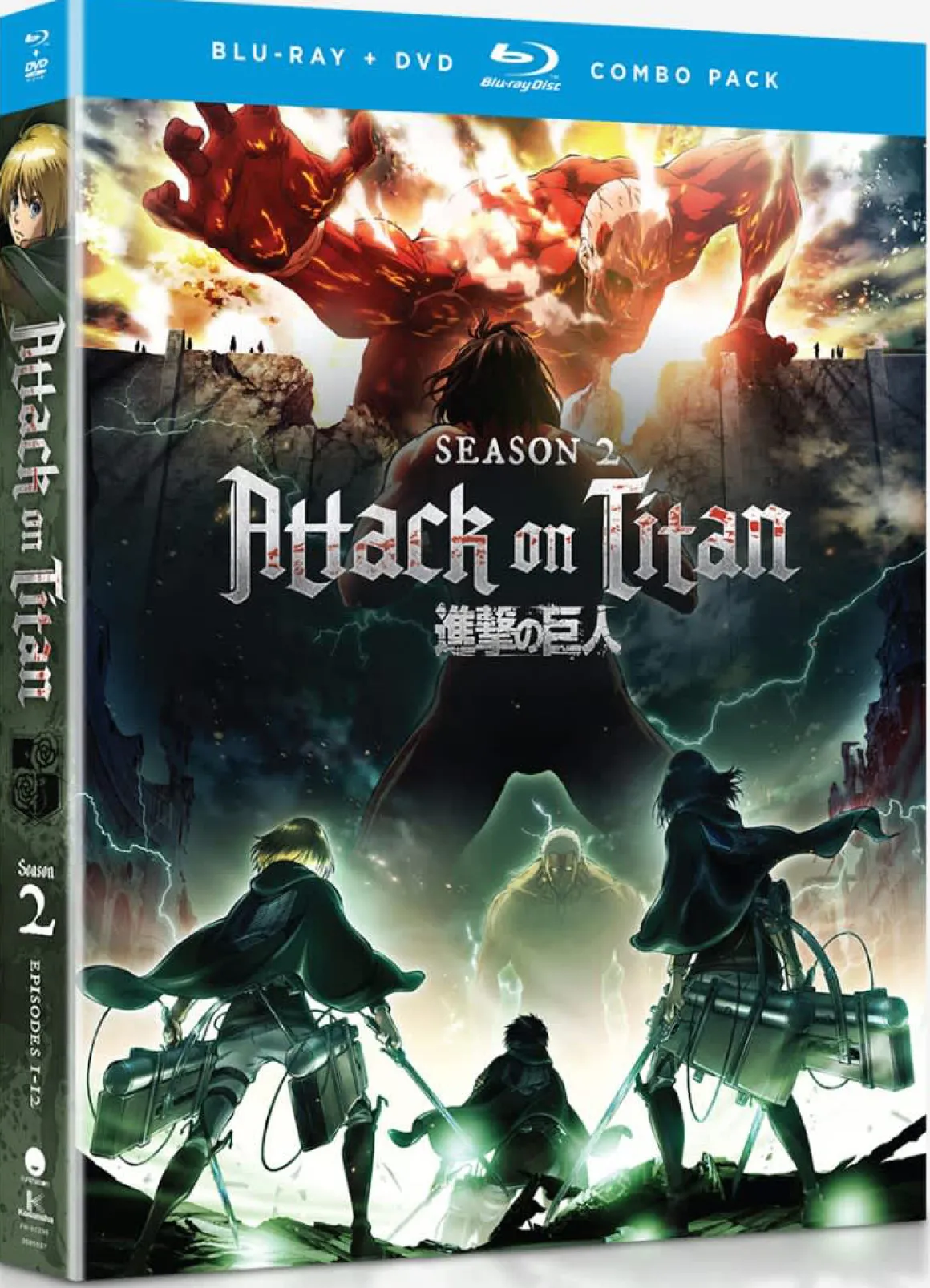 Attack on Titan - Season 2 - Blu-ray + DVD