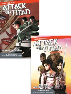 Attack on Titan Choose Your Path Adventure (1-2) Bundle