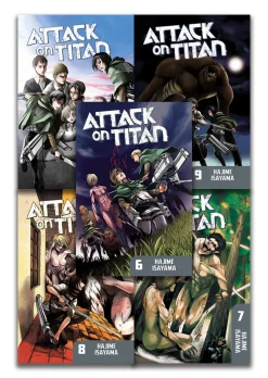 Attack on Titan Manga (6-10) Bundle
