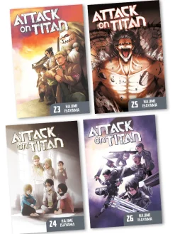 Attack on Titan Manga (23-26) Bundle