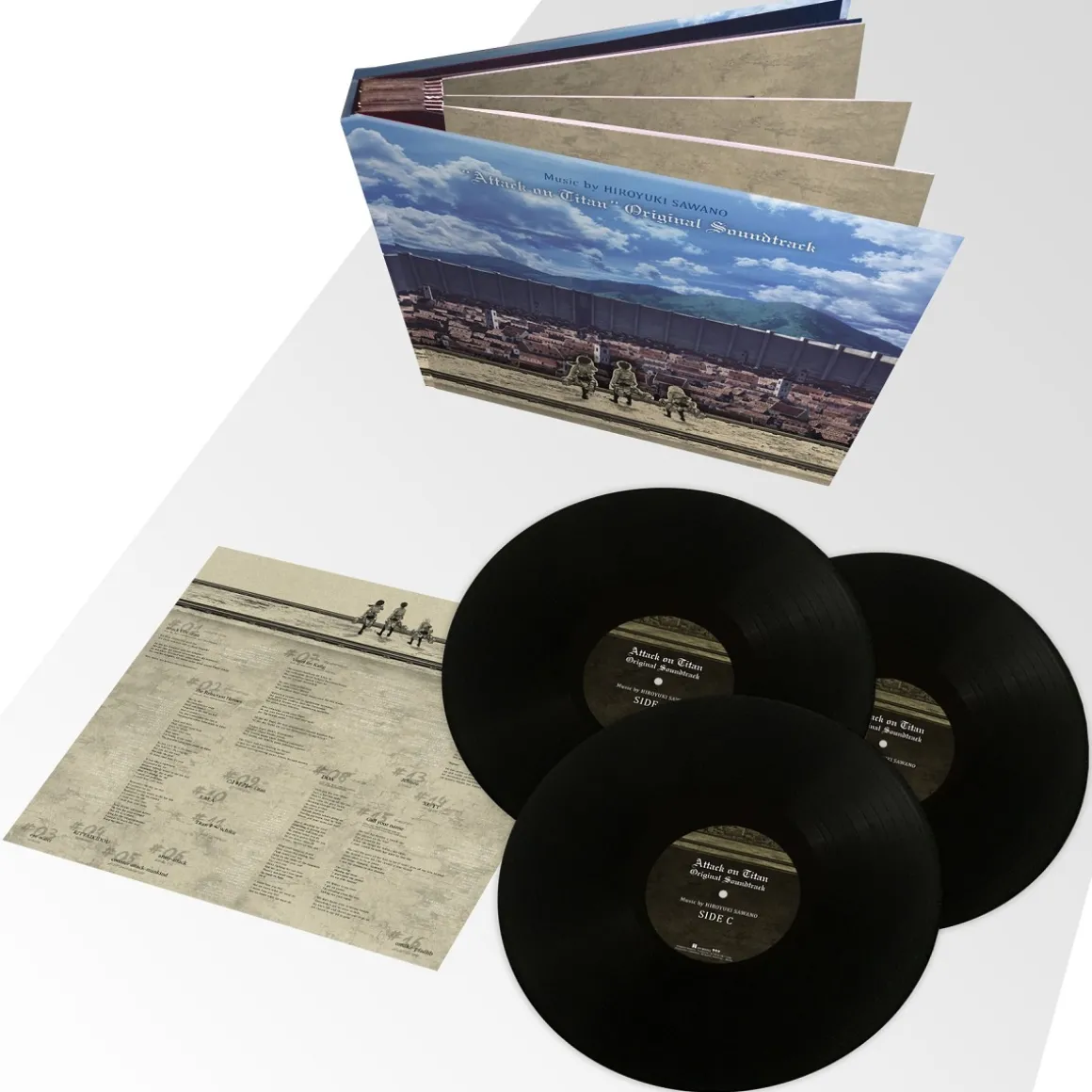Attack on Titan Season 1 Deluxe Edition Vinyl Soundtrack