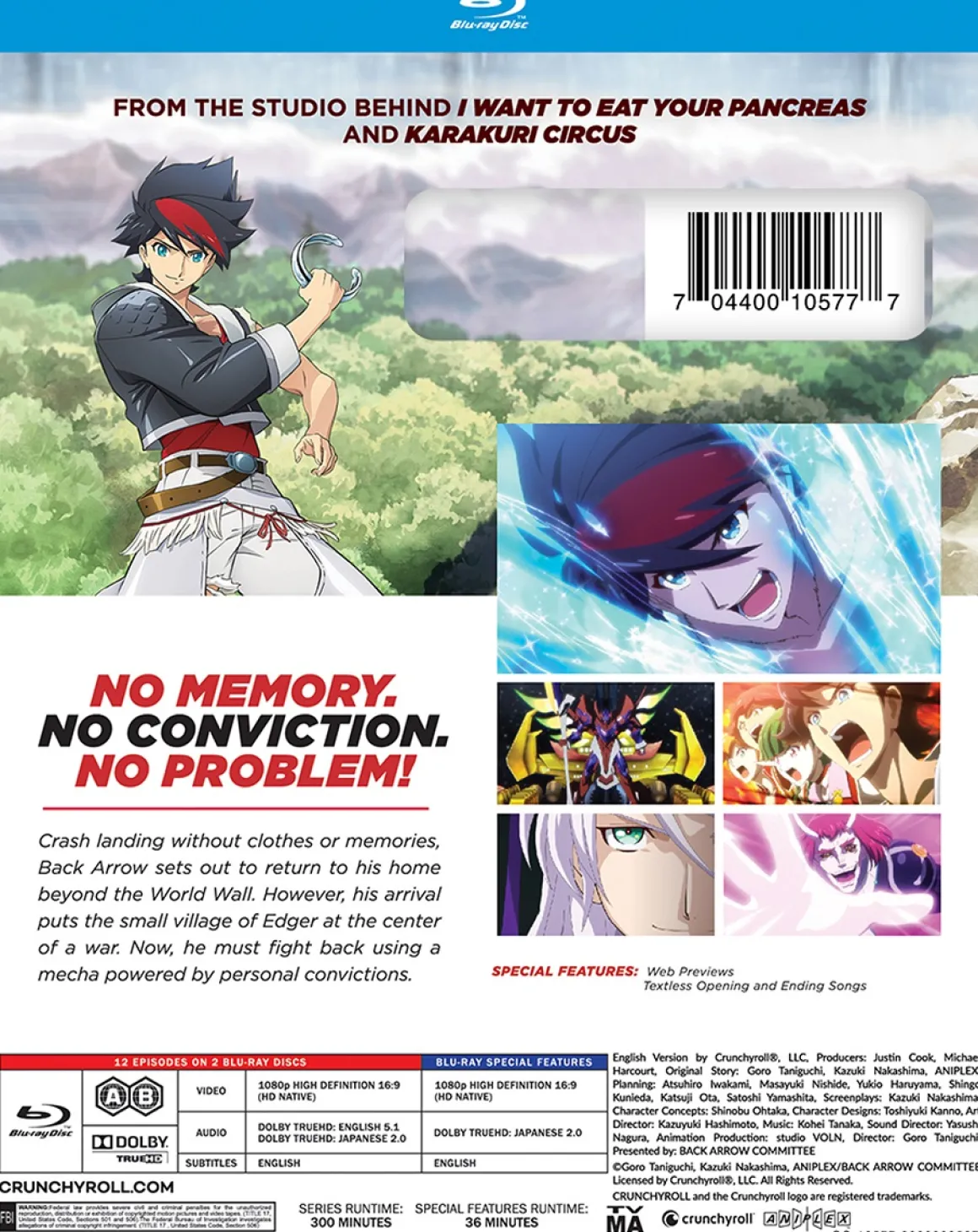 Back Arrow Part 1 Blu-ray