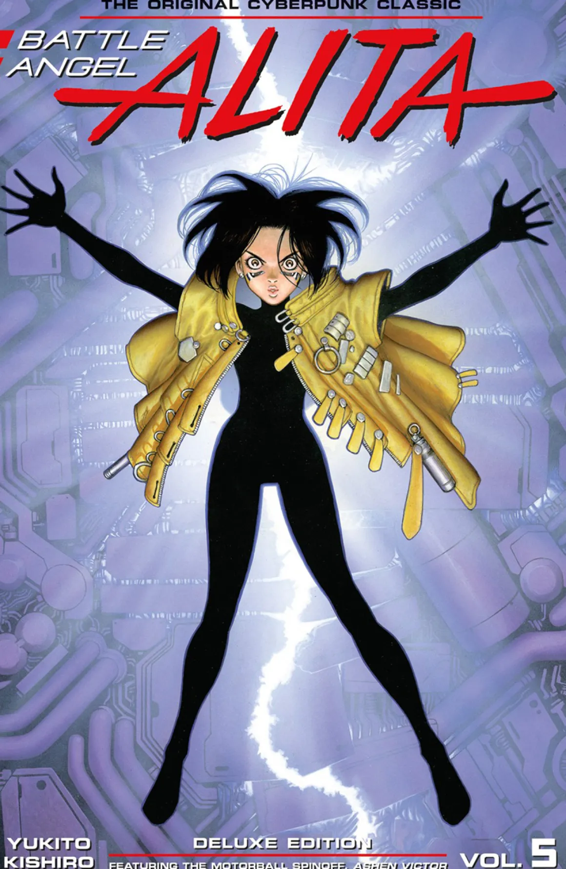 Battle Angel Alita Deluxe Edition Manga Volume 5 (Hardcover)