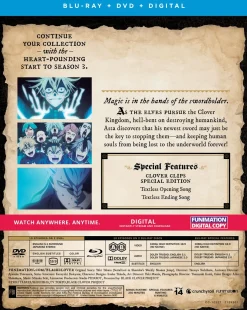 Black Clover - Season 3 Part 1 - Blu-ray + DVD