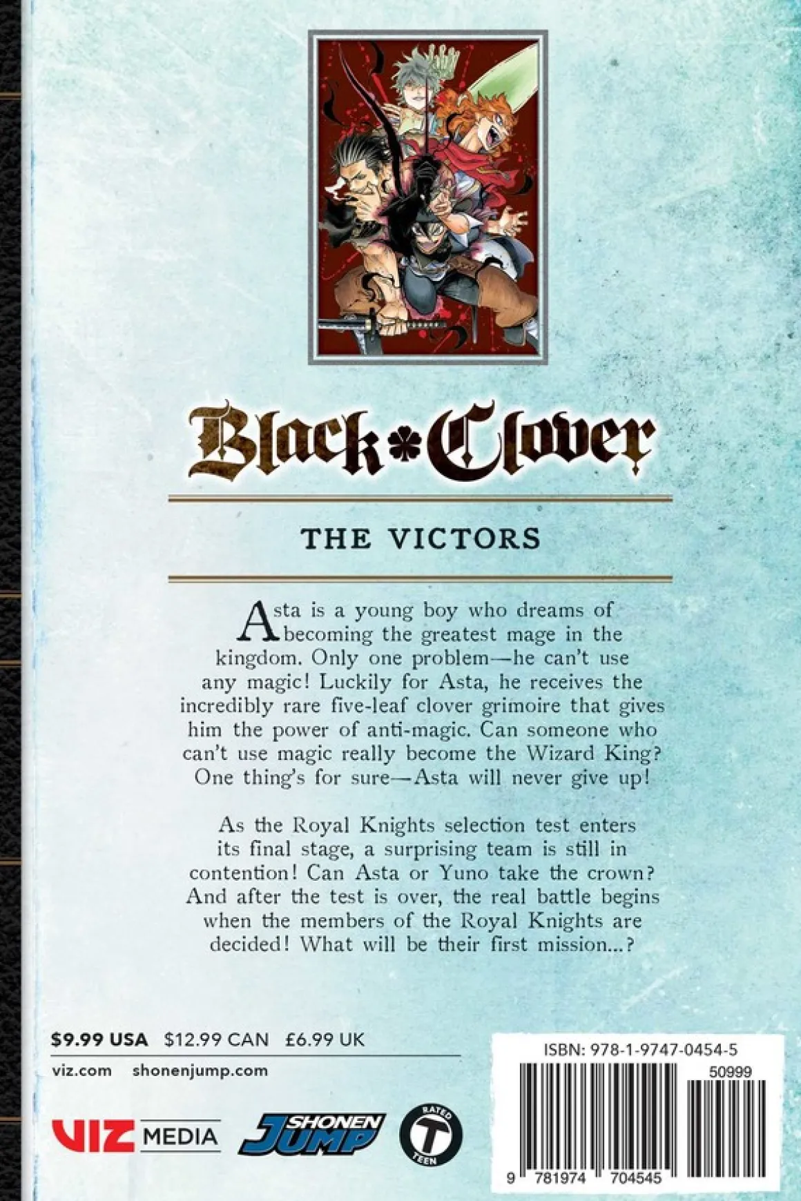 Black Clover Manga Volume 15