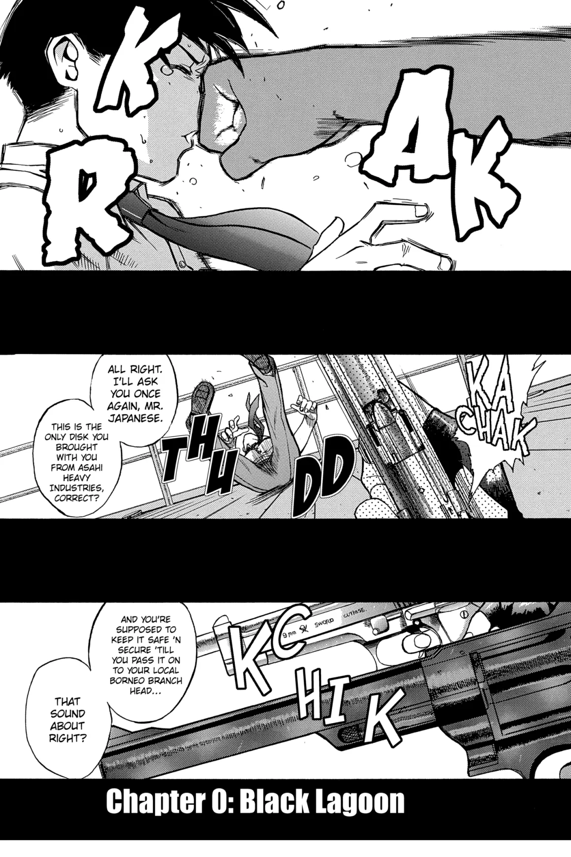 Black Lagoon Manga Volume 1