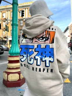 BLEACH - Ichigo Soul Reaper Fleece Hoodie