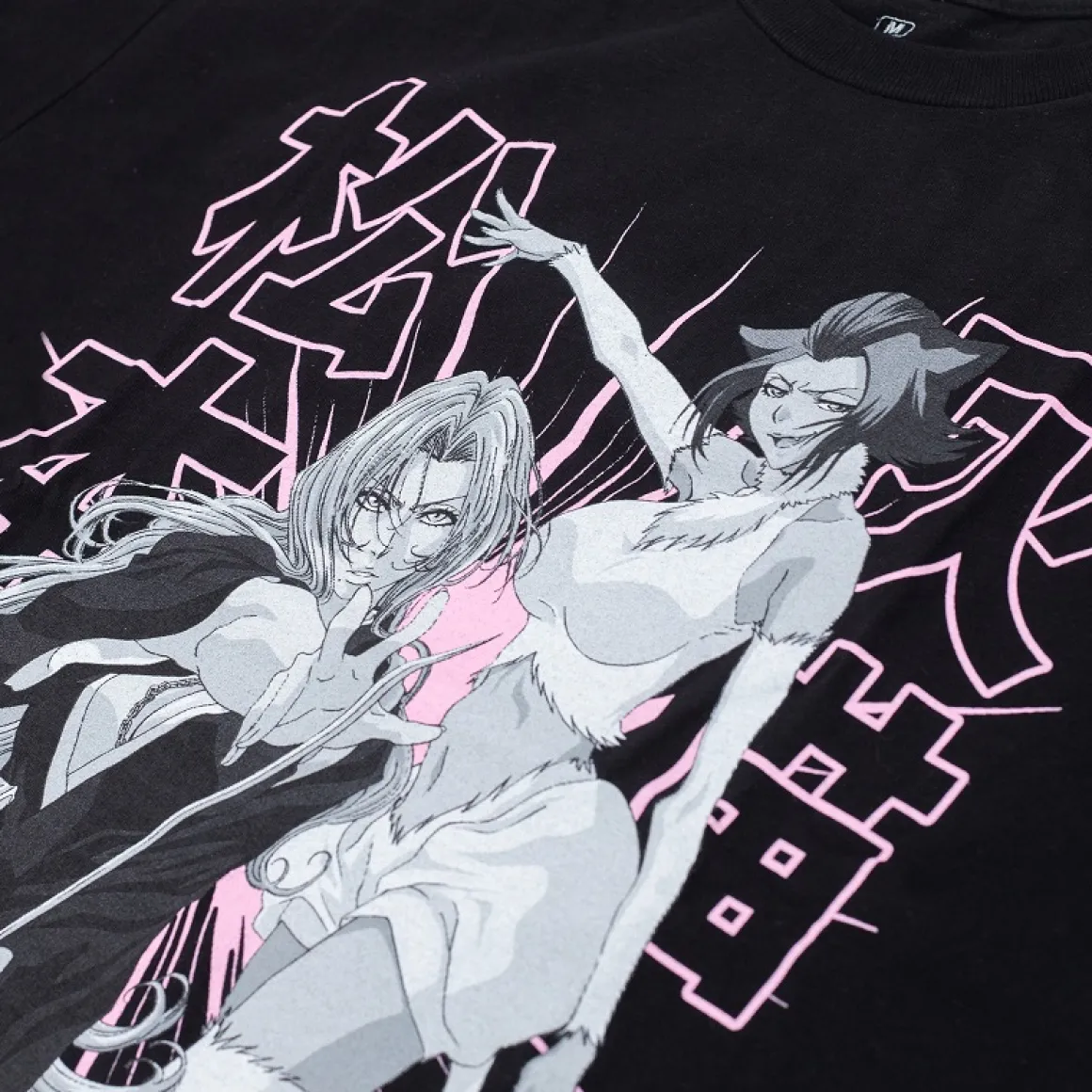 BLEACH - Rangiku and Haineko Kanji Short Sleeve T-Shirt