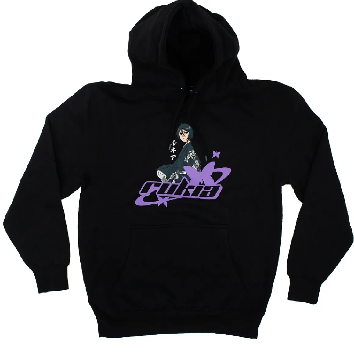 BLEACH - Rukia Soul Society Butterfly Fleece Hoodie - Crunchyroll Exclusive
