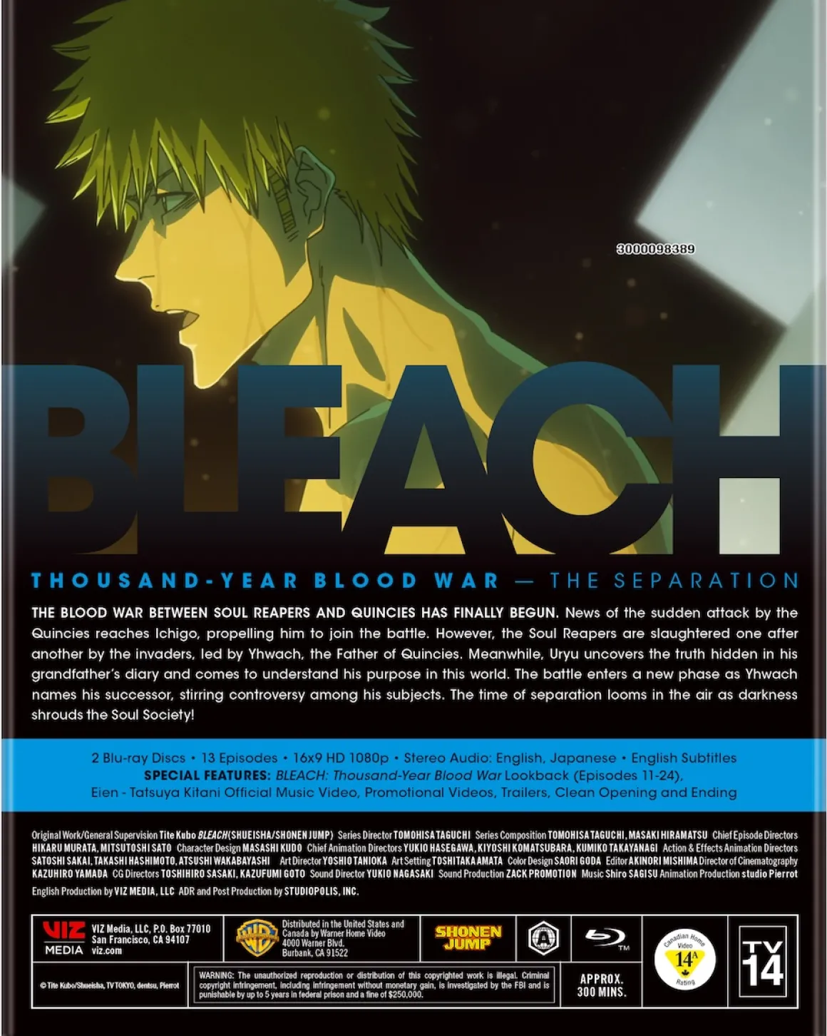 BLEACH - Thousand-Year Blood War Part 2 - Blu-ray