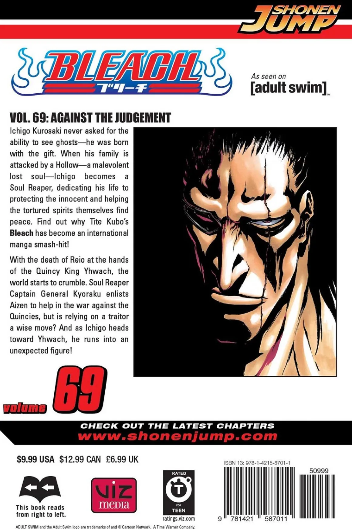 BLEACH Manga Volume 69