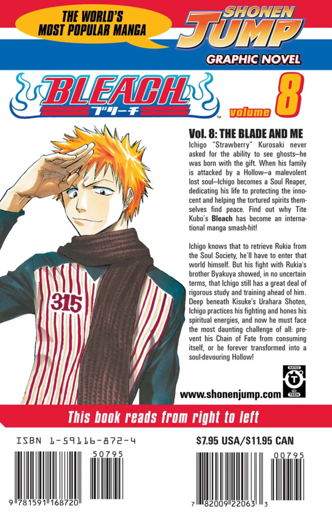 BLEACH Manga Volume 8