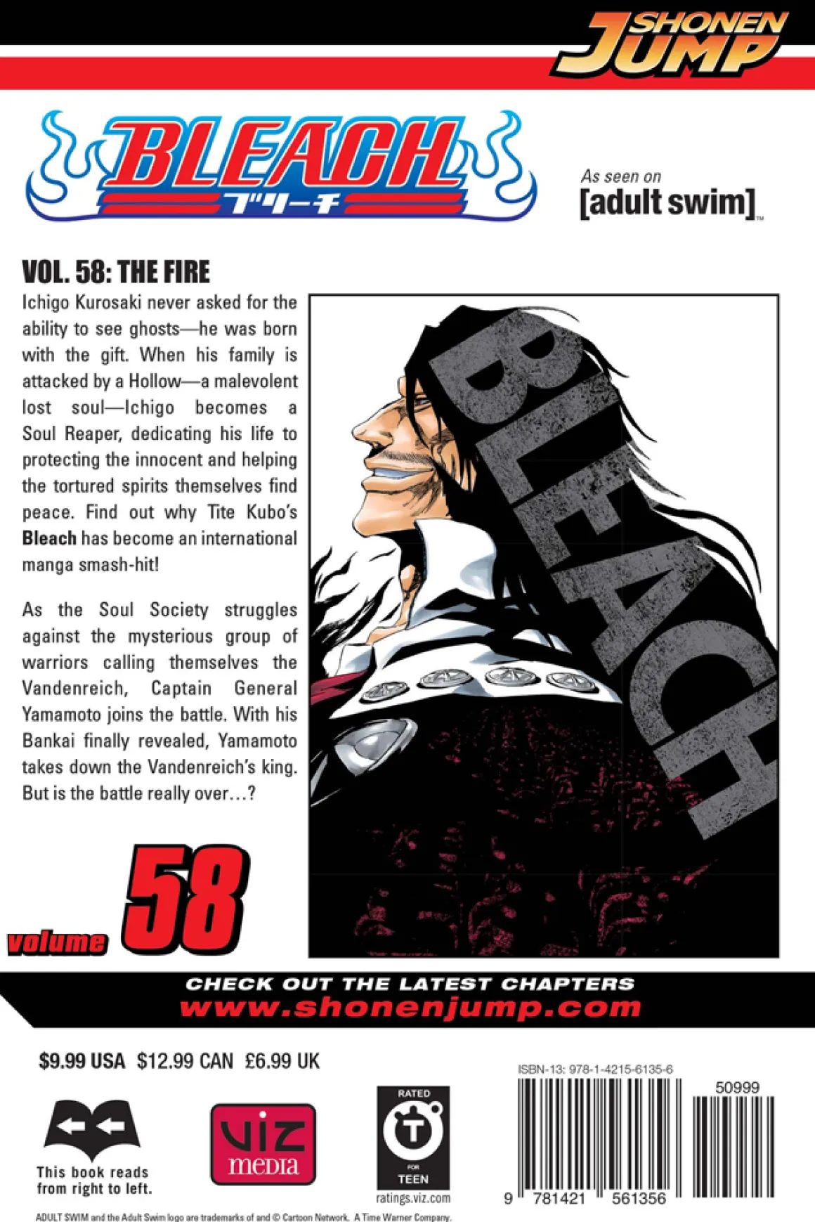 BLEACH Manga Volume 58