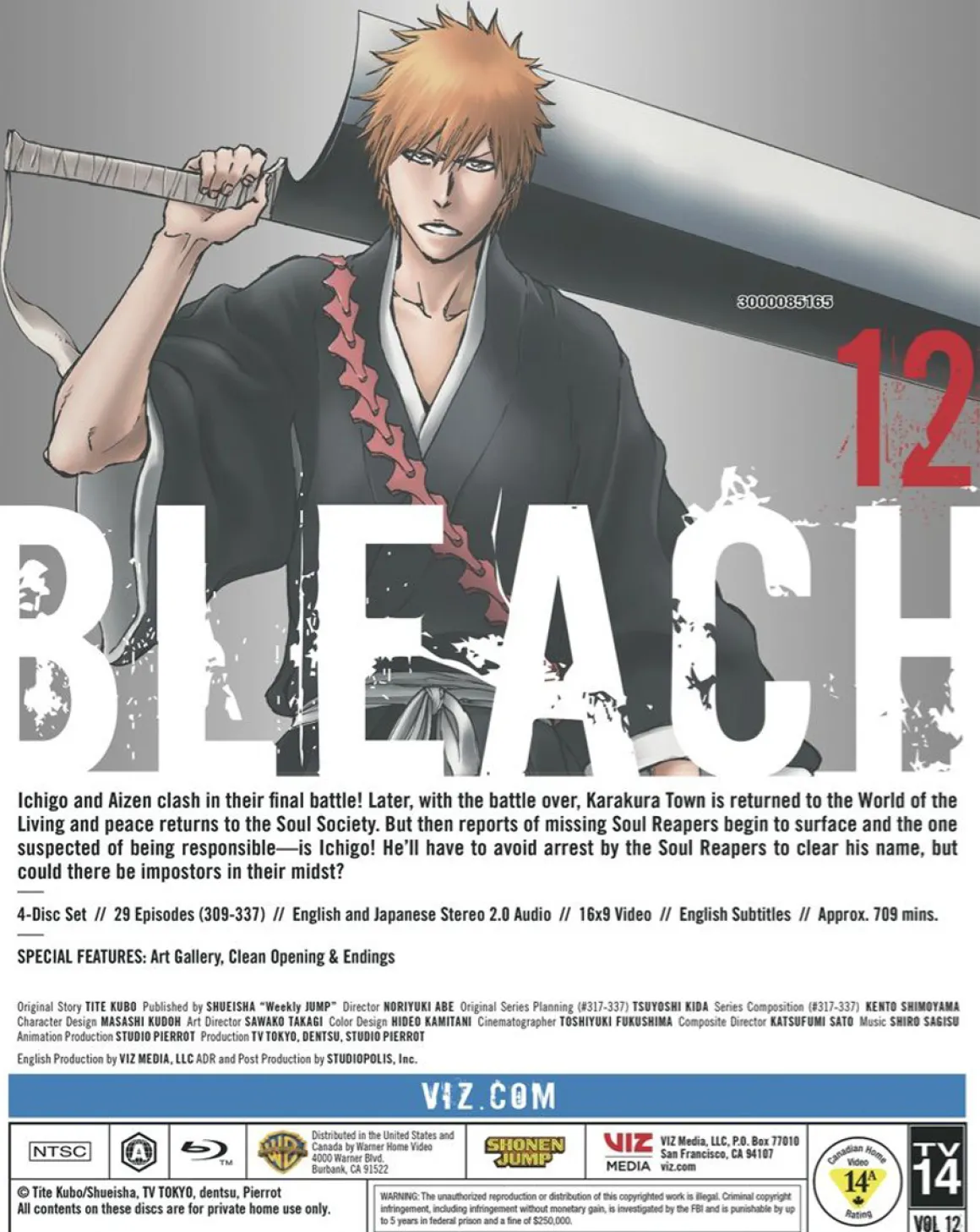 Bleach Set 12 Blu-ray