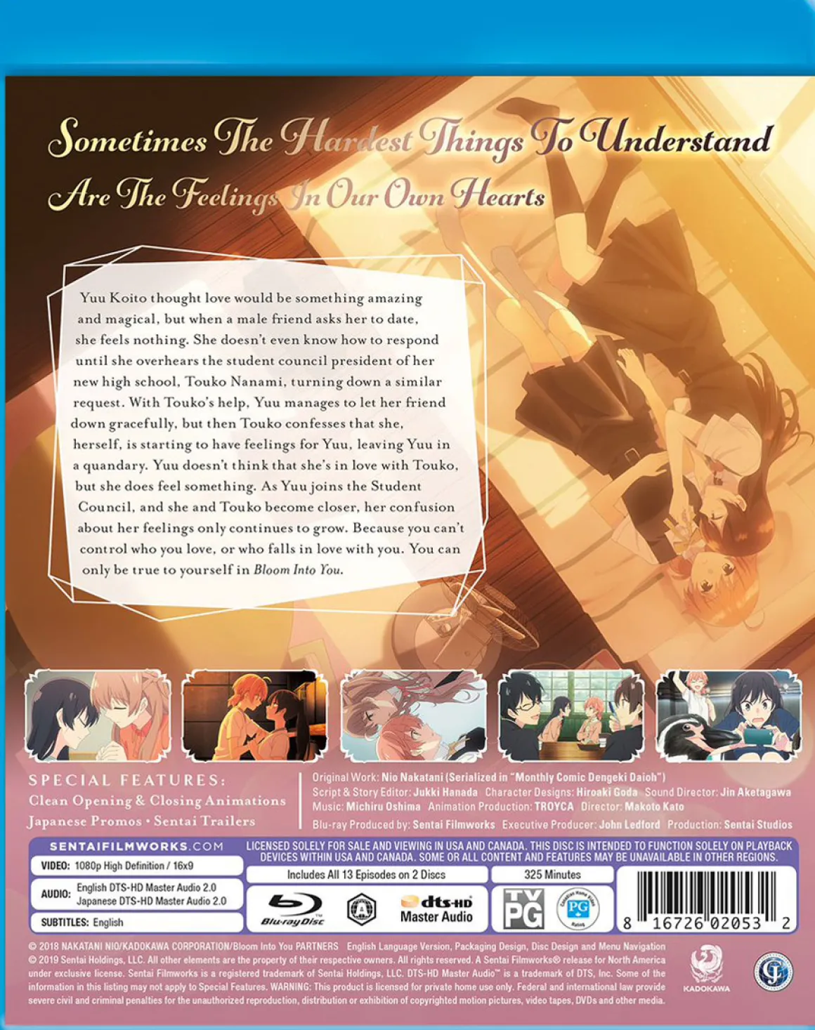 Bloom Into You Blu-ray