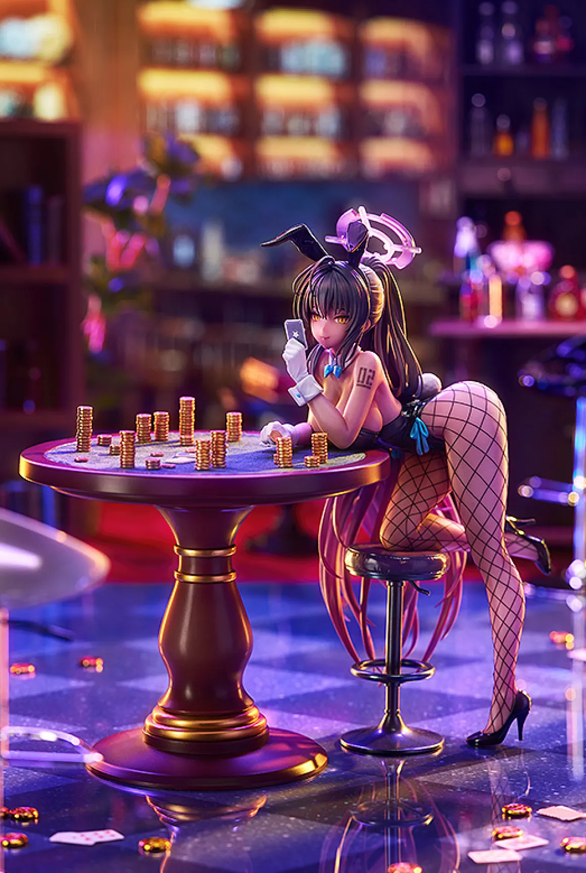 Blue Archive - Karin Kakudate 1/7 Scale Figure (Game Playing Bunny Girl Ver.)