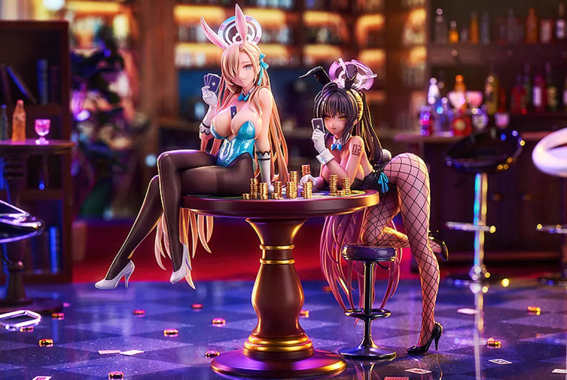 Blue Archive - Karin Kakudate 1/7 Scale Figure (Game Playing Bunny Girl Ver.)