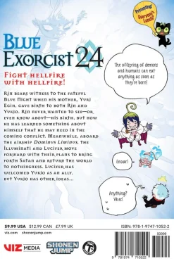 Blue Exorcist Manga Volume 24