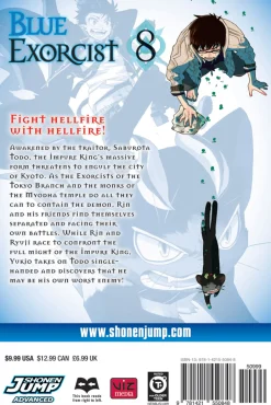 Blue Exorcist Manga Volume 8