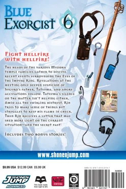 Blue Exorcist Manga Volume 6