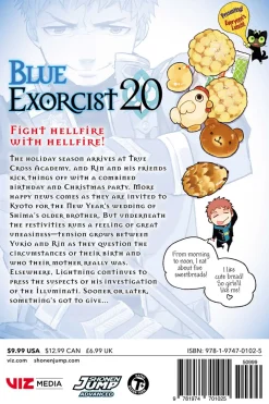 Blue Exorcist Manga Volume 20