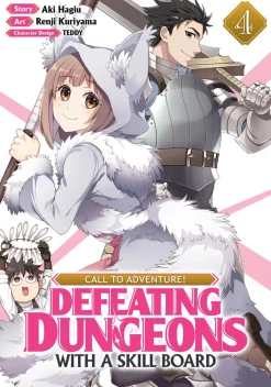 CALL TO ADVENTURE! Defeating Dungeons with a Skill Board Manga Volume 4