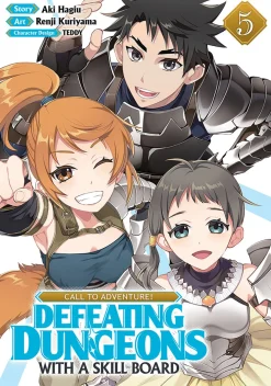 CALL TO ADVENTURE! Defeating Dungeons with a Skill Board Manga Volume 5