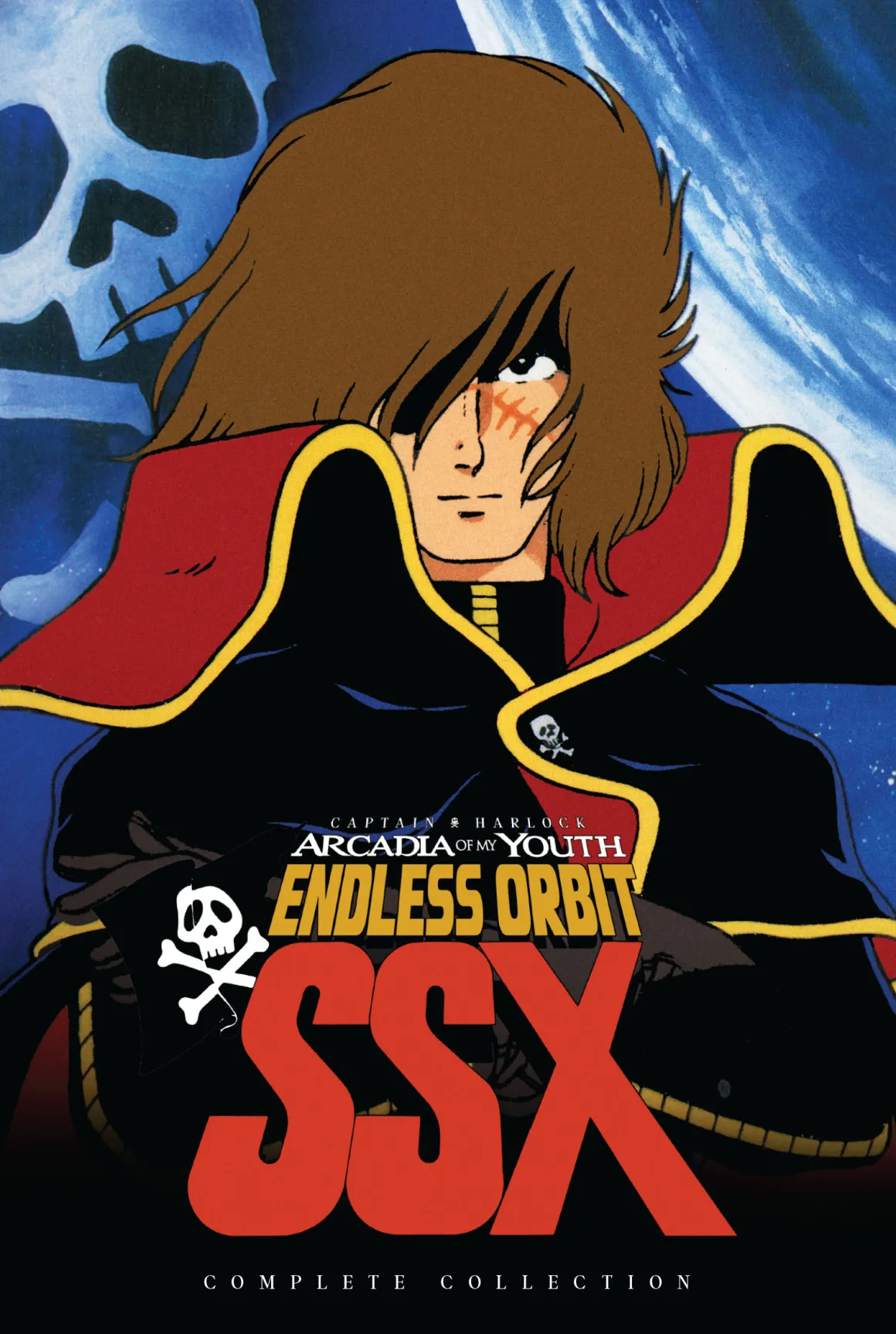 Captain Harlock Arcadia of My Youth Endless Orbit SSX DVD